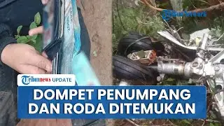 Penampakan Puing Pesawat ATR di Bulusaraung, Tim SAR Temukan Dompet Penumpang dan Roda Patah