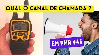 Qual o canal de chamada em PMR 446 ?