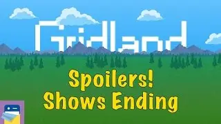 Super Gridland: iOS iPhone Gameplay Walkthrough With Dragon Battle Ending! (by doublespeak games)