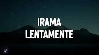 Irama - Lentamente (Testo 4K / Lyrics Video 4K) - Sanremo 2025