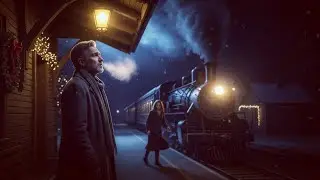 He Waited Alone on Christmas&hellip; Then a Stranger Stepped Off the Train