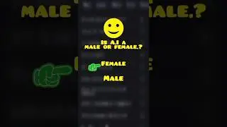 Is A.I a male or female? #shorts #googlesearch #trending