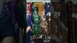 DASTER BATIK CAP MALAMAN PEKALONGAN ORDER 085878050577