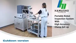 Portable Robot Inspection system with High accuracy clamp set-up ーHamasho Corporation (Thailand) ー