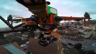 Feiyu Tech Mini 3D Pro first (almost) flight