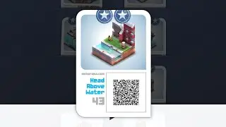 Mekorama level 43 HEAD ABOVE WATER Complete 2 stars ⭐⭐