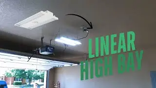 Upgrade Your Garage Lighting with JC LGL LED Linear High Bay Shop Lights