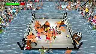 Wrestling Empire - 39 man Water Battle Royal !!!!!!!