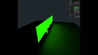 three js rect area light