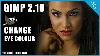 How to Change Eye Colour in Gimp