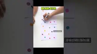 Brain Boosting Activity For Kids #kidsactivities #youtubeshorts #braingymforkids @momkidhub