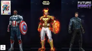 รวมทีมกัปตันลุย Timeline Battle (Captain's Crew Team) | Marvel Future Fight