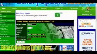 Binary Options money management calculator - Positive Martingale