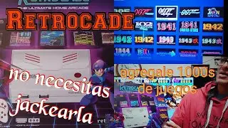 SUPER RETROCADE CONSOLE 90 GAMES + MEMORY CARD.