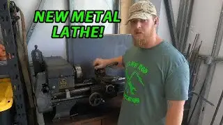 New Metal Lathe! Logan Model 200 10x24