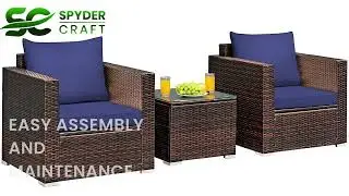 Introducing the Exquisite Patio Conversation Set: Redefining Outdoor Comfort and Style!