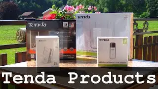 Tenda networking products outdoor unboxing | Modem Router Wi-Fi Extender USB A301 D301 W322U FH456