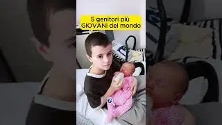i 5 genitori pi&ugrave; GIOVANI del mondo.giovane👀😱 #shorts #genitore #giovane #mondo