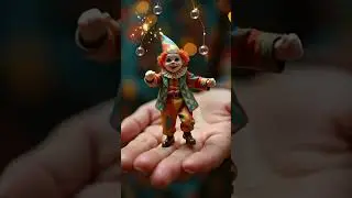 Boneka badut imut