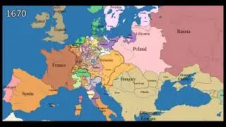 Die Grenzen Europas im Wandel der Zeit - 1000 n. Chr. - bis heute