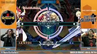 BlazBlue: Central Fiction @ Seattle Slugfest - Nakkiel (Izayoi) VS Ruka (Es) Grand Finals