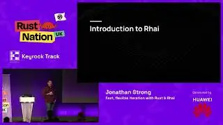Fast, Flexible Iteration with Rust and Rhai - Jonathan Strong