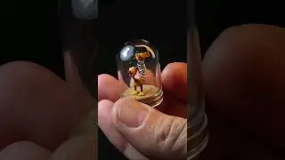 Tiny Slinky Dog from Toy Story 🐕 #toystory #slinkydog #miniature #tinythings #minithings