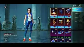 PUBG X SONIC collab lucky Spin opening 😲 Sonic style set, sonic buddy set #pubgmobile #pubg 