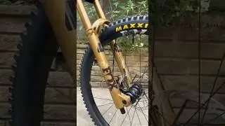 $9k 'Podium Gold Edition' Downhill Bike