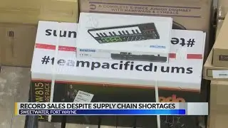 Sweetwater sees record growth in 2021 despite shortages
