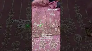 Shimmer Handwork Suits Sharara Style *Dusty Chart*