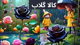 کالا گلاب | Black rose | Urdu Stories for kids | Urdu fairy tales