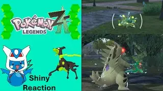 Pokemon Legends Z-A: Реакция на Шальфу, Тиранитара и Электроса, а также на блестящего Бульбазавра.