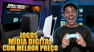 Onde comprar jogos mídia digital baratos para PS4, PS5 E XBOX SERIES ?