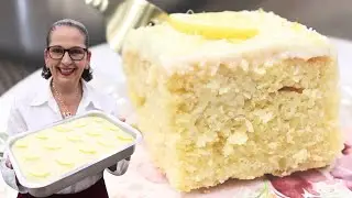 BOLO DE LIMÃO SICILIANO ÚMIDO, MACIO E FOFINHO! SUPER FÁCIL DE FAZER! - Isamara Amâncio