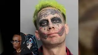 COurt Cam Bizarre Bond Hearing With Tatted Miami Joker Reaction
