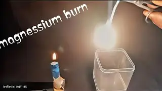 what happens when magnesium ribbon is burnt ?🔥full explanation...