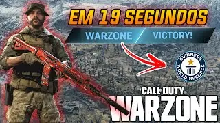 A VIT&Oacute;RIA MAIS R&Aacute;PIDA DA HIST&Oacute;RIA DO WARZONE! - (RECORDE MUNDIAL)