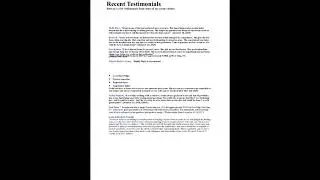 Irene Lockel-Customer Testimonials and Reviews.