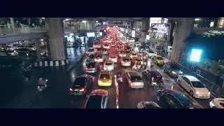 Rainy Day Walk in Bangkok: Exploring Local Streets on the Way to Central World 4K