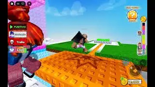 Roblox - Jogando parkour de dan&ccedil;a