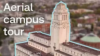 University of Leeds: Aerial campus tour