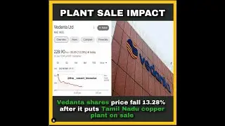 Why Vedanta share falling ?  | Vedanta share latest news | #50 | #shorts