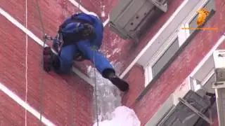 Самая большая сосулька в мире