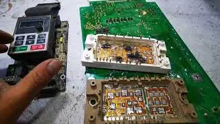 How to repair Gd100 vfd igbt #solar #vfd #electronic #beautiful #viralvideo #automobile #viralvideo 
