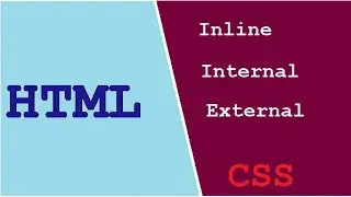 Add CSS to HTML | Episode 1 Programming Talks | CSS Learning Tutorial | Learn CSS | web design