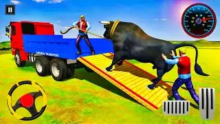 Animal Truck Simulator 🚛🐄 Narrow Bridge Crossing Android GamePlay