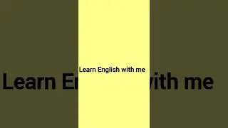 learn English with me/practice for beginners/practice english question & answer