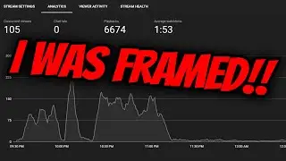I was framed by Scammers/Loopers Live on Stream...