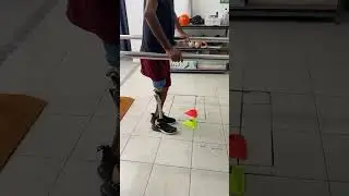 Transfemoral #amputee rehab #legprosthesis #prosthesis #shots #rehab #gait
